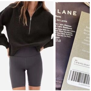 Everlane Perform Bike Shorts Size Large NWT